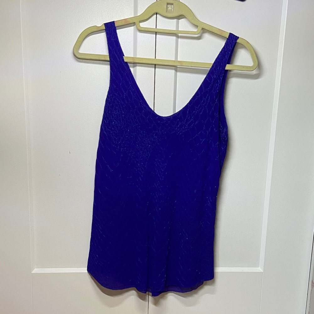 Elegant Blue Women's Top